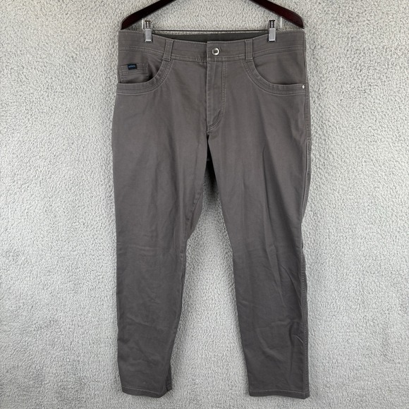 Kuhl Other - Kuhl Revolt Pants Mens 36x32 Charcoal Gray Stretch Hiking Outdoor Casual 5189